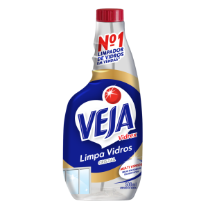 Veja vidrex cristal refil 500ml