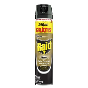 Raid aero m.barata/formiga 420ml