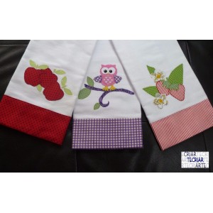 Pano p/prato barrado especial