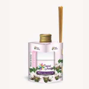Difusor ambientes 250ml tropical f.algodao
