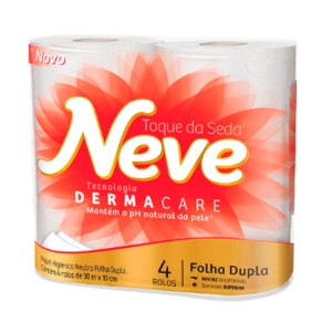 Papel hig f.dupla neve c/4