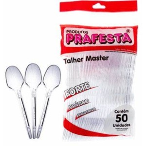 Colher refeição master cristal prafesta c/50