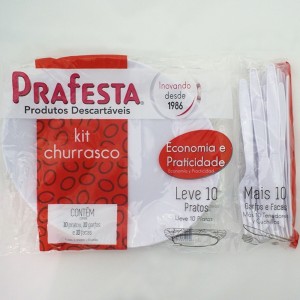 KIT CHURRASCO BC PRAFESTA C/10
